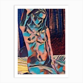 Nude Woman 13 Art Print