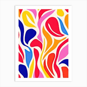 Abstract Painting 34, Inspired by Matisse Art Print