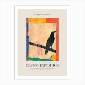 Hawk 2 Matisse Inspired Exposition Animals Poster Art Print