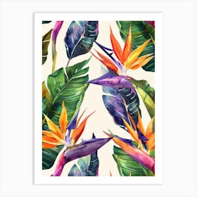 Bird Of Paradise 12 Art Print