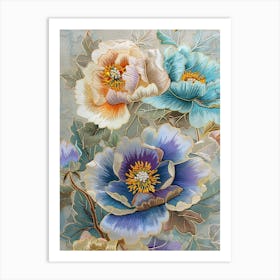 Floral Painting 5 Art Print