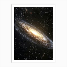 Galaxy In Space 2 Art Print