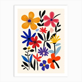 Flowers 24 Art Print