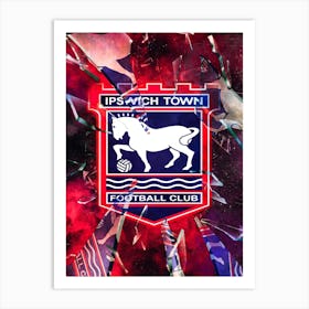 Ipswich Town Art Print