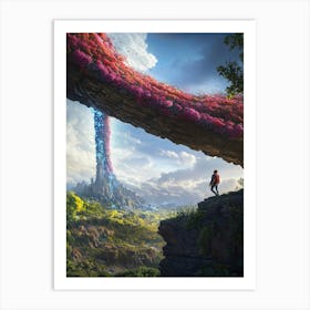 Fairytale Landscape Art Print