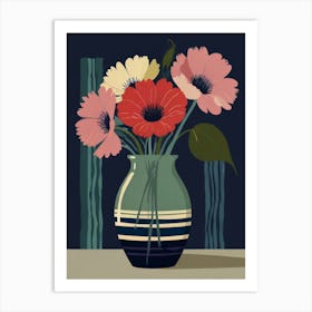 Flowers In A Vase 53 Art Print