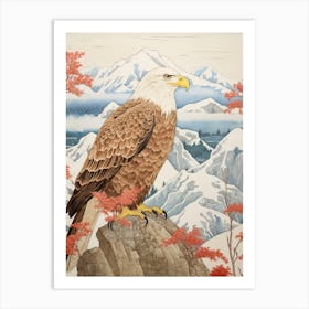 Bird Illustration Eagle 4 Art Print