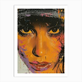 'The Girl In The Hat' Art Print