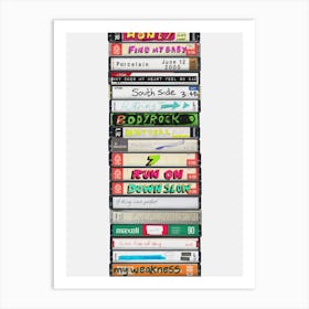 Moby - Play - Cassette Print Art Print