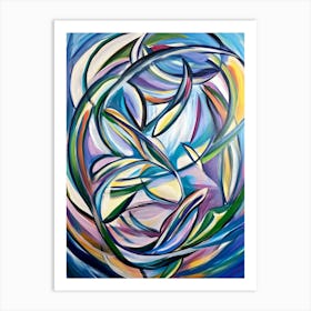 Abstract Painting Art 9 Art Print