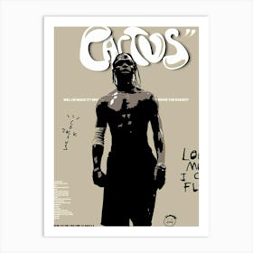 Catus Travis Scott 1 Art Print