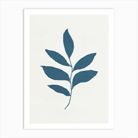 Minimalist Leaf 01 Art Print