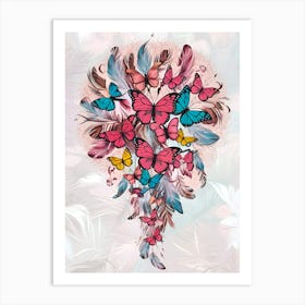 Dreaming Of Butterflies Art Print