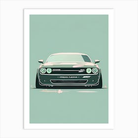 Dodge Challenger Art Print