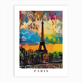Paris Eiffel Tower Art Print