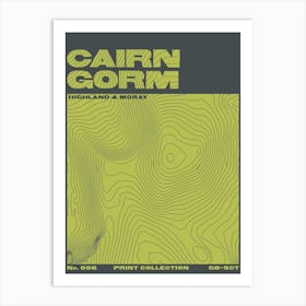 Cairn Gorm - Scottish Munro Mountain Art Print