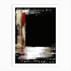 Abstract Of A Door Art Print