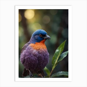 Colorful Bird Art Print