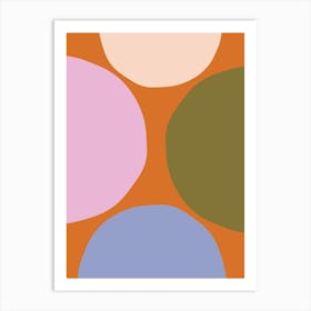 Abstract Earth Boho in Soho Art Print