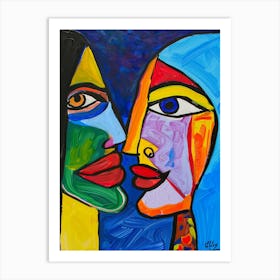 Kisssssss Art Print