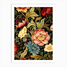 Floral Pattern 106 Art Print