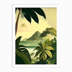 St Tropical Destination Art Print