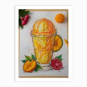 Ice Cream Sundae 12 Art Print