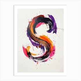 Letter S Art Print