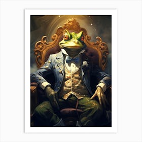 Frog Prince Art Print