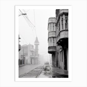 Izmir, Turkey, Photography In Black And White 4 Art Print