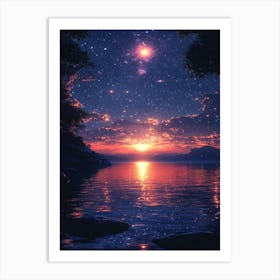 Night Sky 26 Art Print