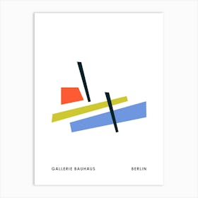 Bauhaus Exhibition Poster 13 Art Print