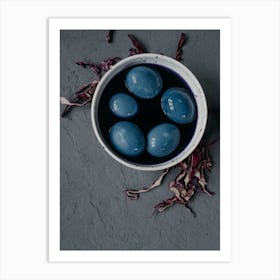 Blue Eggs 2 Art Print