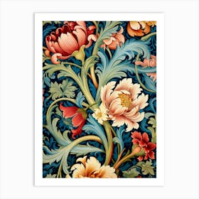 Wallpaper By William Morris Art Print