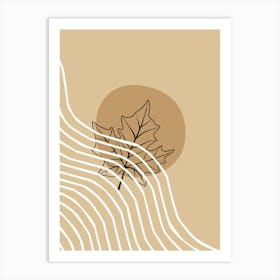 Mid Century Modern Art Art Print