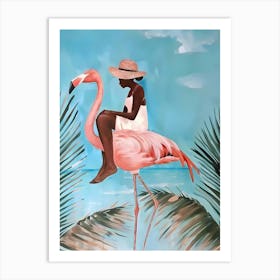 Flamingo 12 Art Print