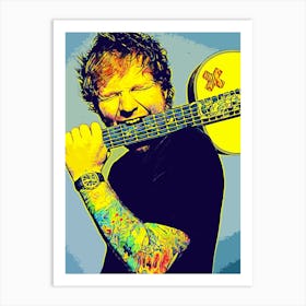 Ed Sheeran 5 Art Print