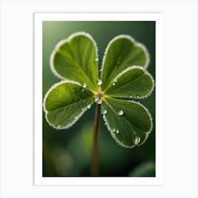 Four Leaf Clover Art Print