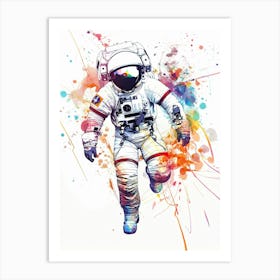 Astronaut Canvas Print 5 Art Print