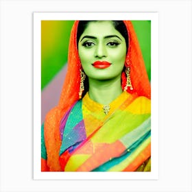Shweta Mohan Colourful Pop Art Art Print