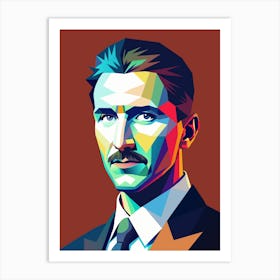 Nikola Tesla Art Print