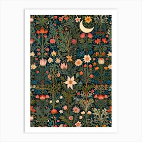 William Morris Lily Of The Valley 4 Art Print