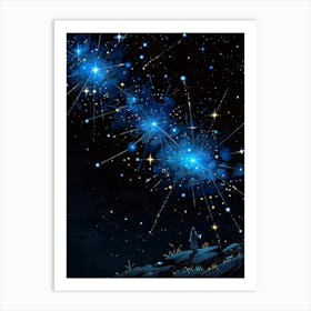 Starry Night 130 Art Print