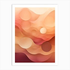 Abstract Abstract Background 1 Art Print