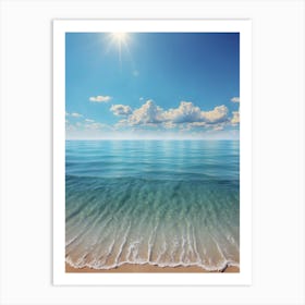 Beach Stock Videos & Royalty-Free Footage Art Print Art Print