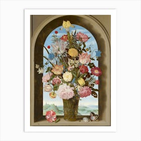 Vase Of Flowers 1 Art Print