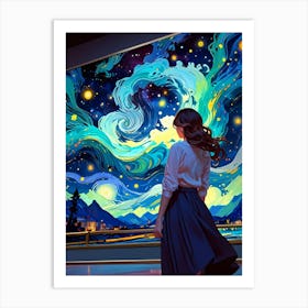 Starry Night 78 Art Print