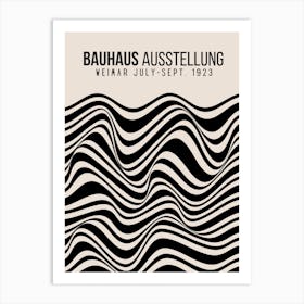 Bauhaus Beige Poster Art Print