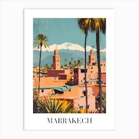 Marrakech Art Print