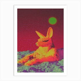 Fantasy Kangaroo Art Print